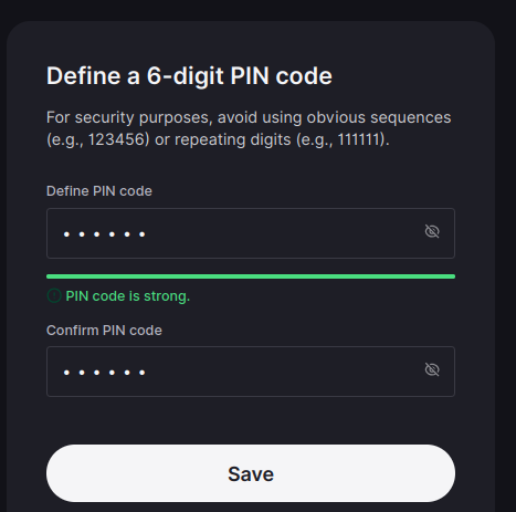 Step 3 – Use a passkey device verification if it’s available