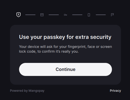 Step 4 – Enter your email address. It must be a Legal Representative’s email address